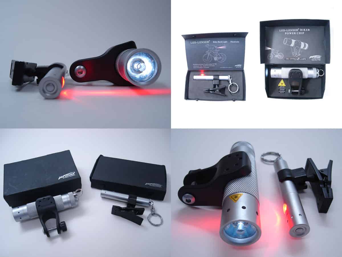 BIGO Luz Trasera para Bicicleta Recargable USB, Super Brillante