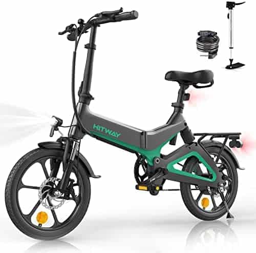 1670263697 Bicicleta electrica HITWAY bicicleta electrica plegable ligera de 250 W