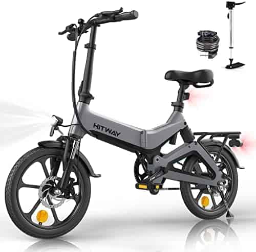 Bicicleta electrica HITWAY bicicleta electrica plegable ligera de 250 W